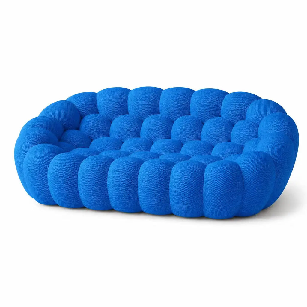 Modular Bubble Sofa – Soft European Lounge Style Blue