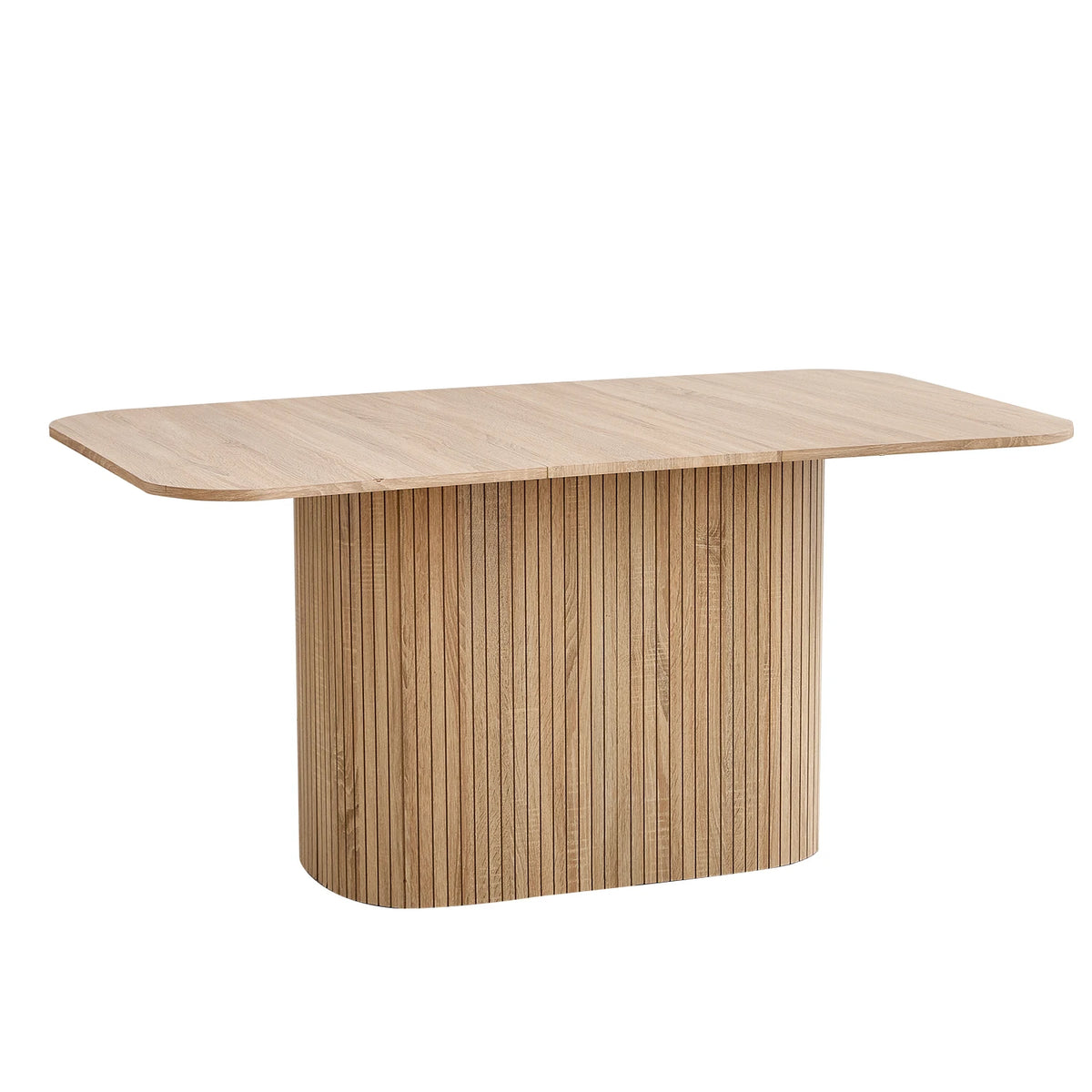 Scandinavian Solid Wood Dining Table for 4–6