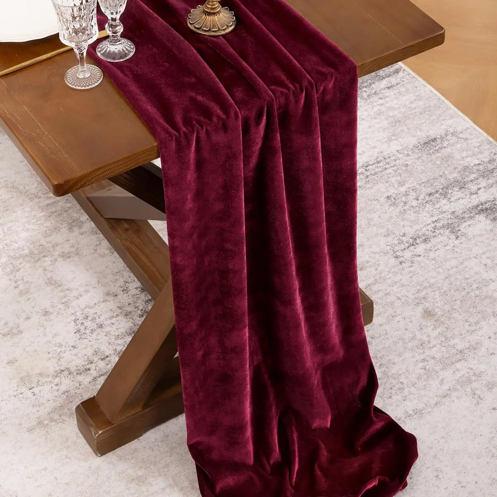 Velvet Christmas Table Runner