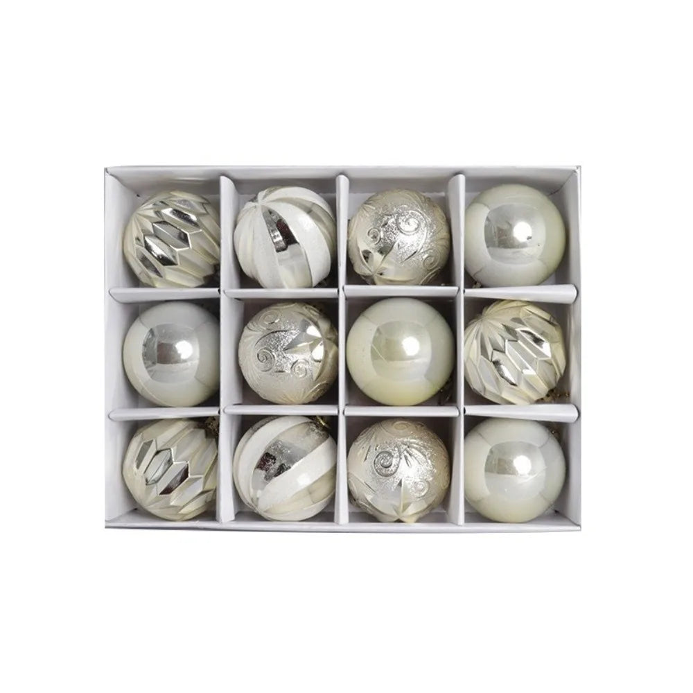 Painted Christmas Tree Ornaments