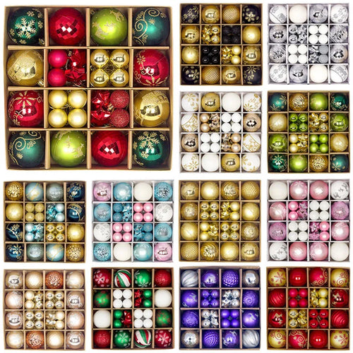 44-Piece Christmas Bauble Set