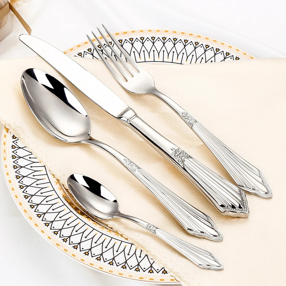Luxury Stainless Steel Cutlery Set
