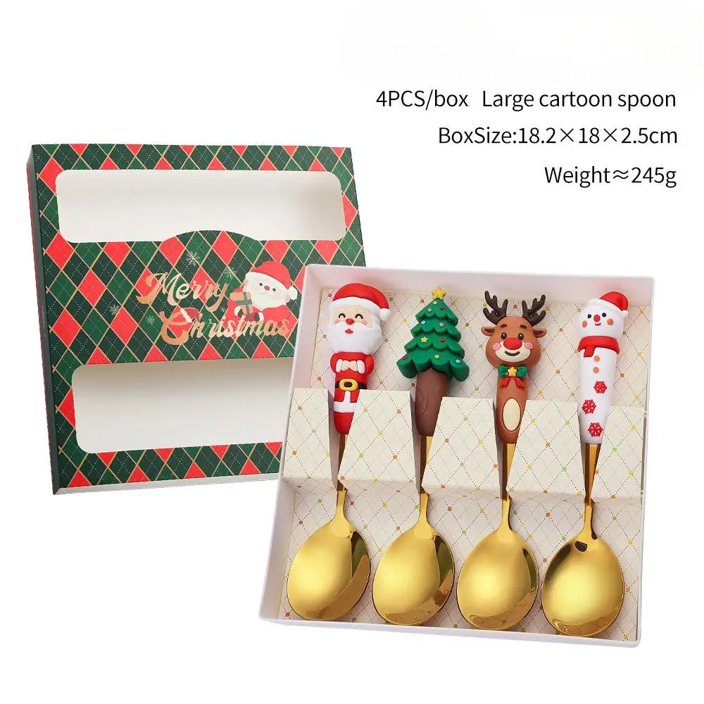 Christmas Fork & Spoon Gift Set