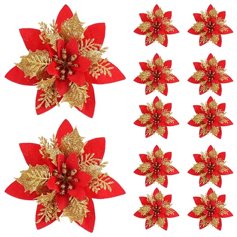 Christmas Flower Tree Ornaments