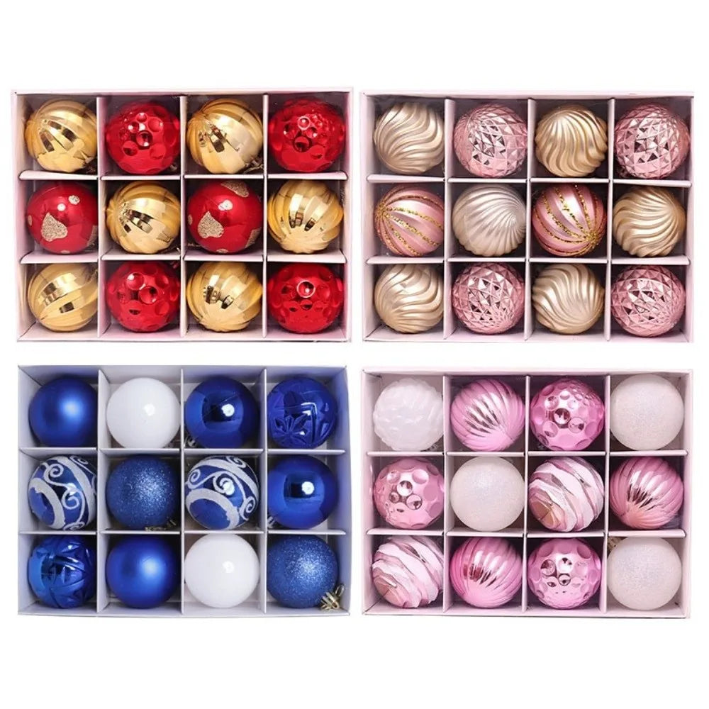 Painted Christmas Tree Ornaments