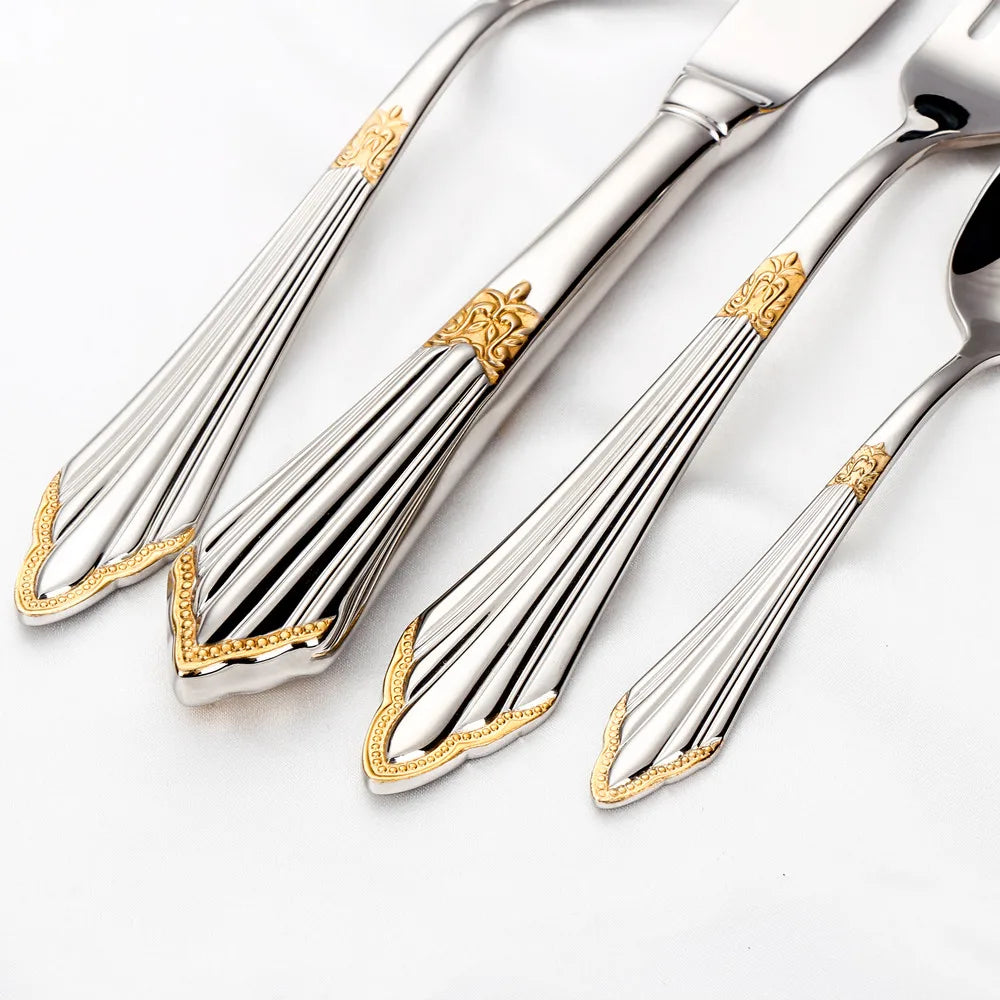 Luxury Stainless Steel Cutlery Set