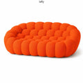 Modular Bubble Sofa – Soft European Lounge Style Orange