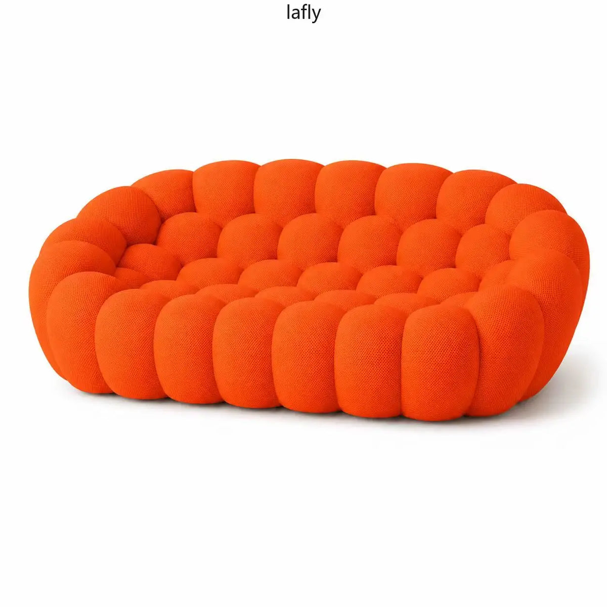 Modular Bubble Sofa – Soft European Lounge Style Orange