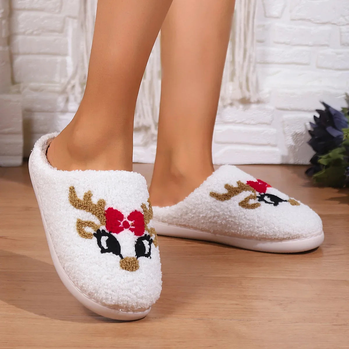 Cozy Christmas Slippers