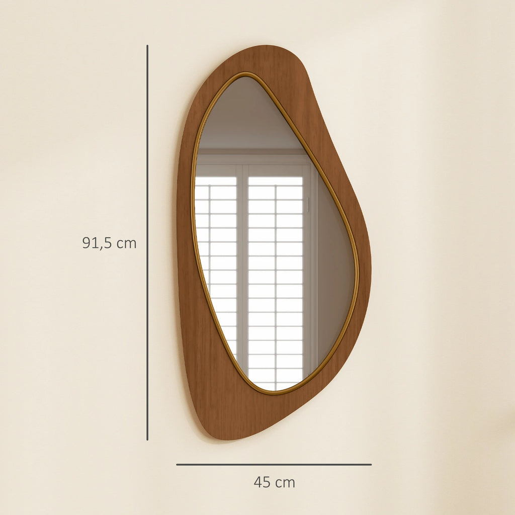 Modern Wall Mirror – Decorative Mirror for Hallway, Living Room & Bedroom