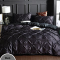 Floral Duvet Cover Set – 2- or 3-Piece Black