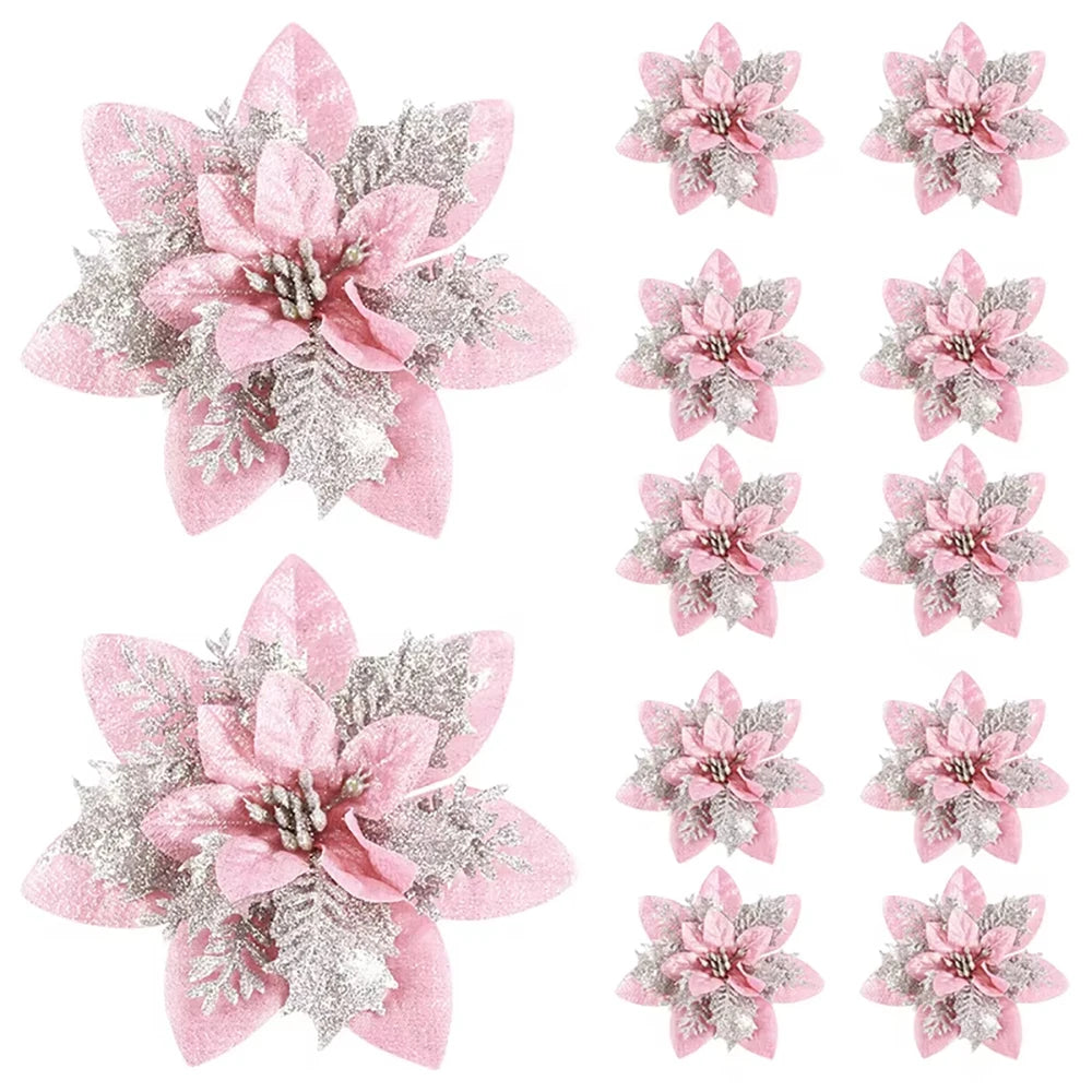 Christmas Flower Tree Ornaments