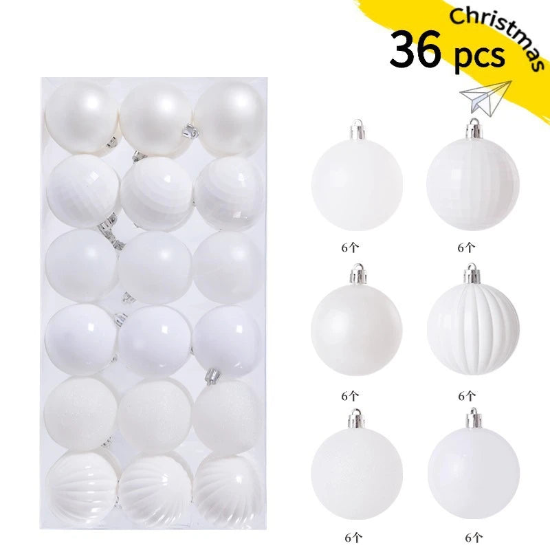 Mini Christmas Bauble Ornament Set