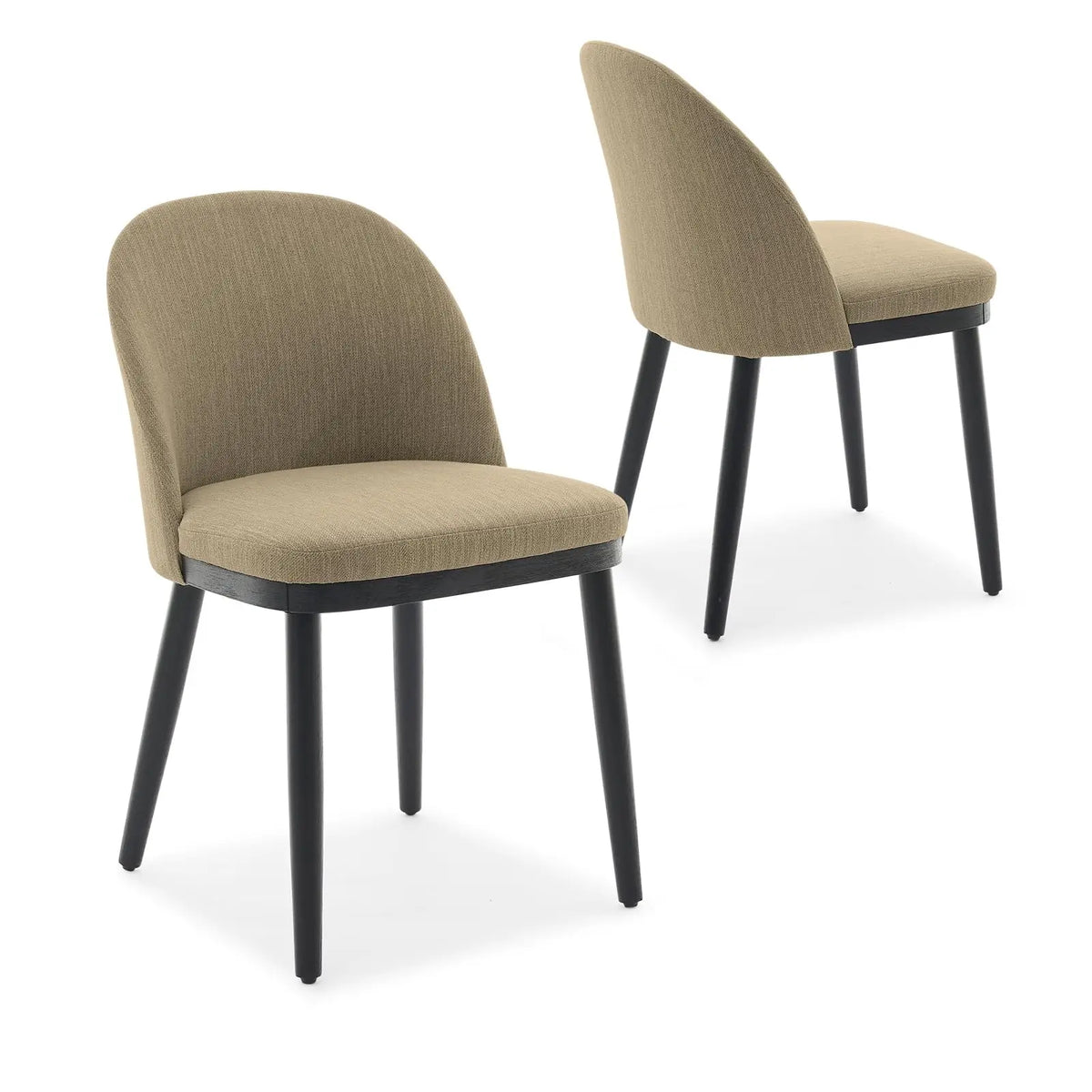 Dining Chairs Set of 2 – High Backrest & Deep Seat