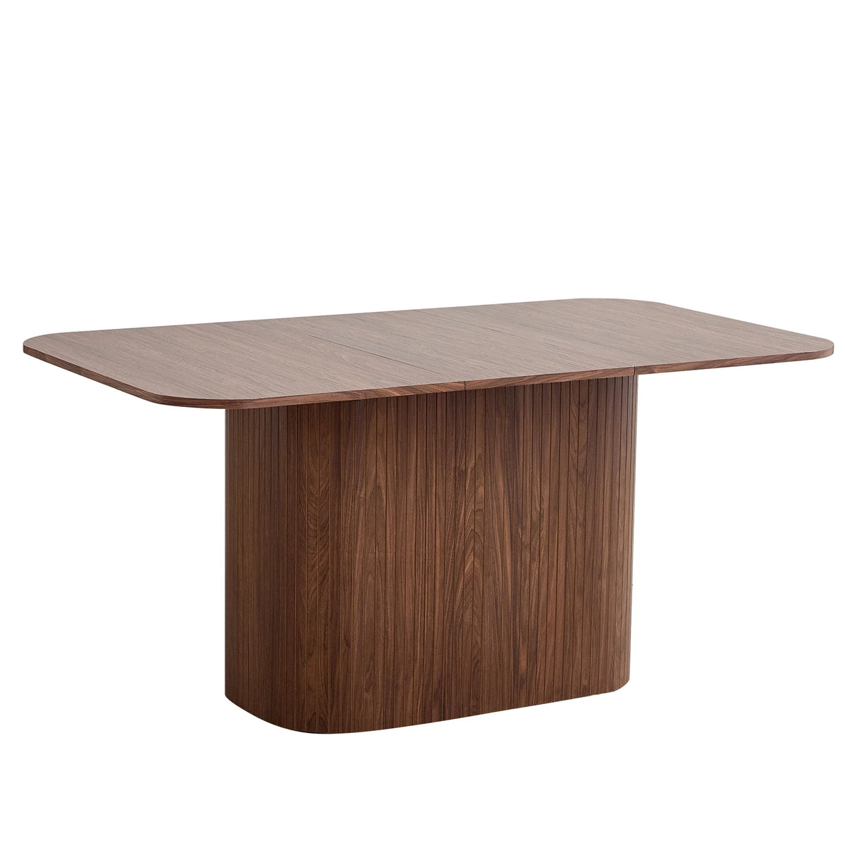 Scandinavian Solid Wood Dining Table for 4–6