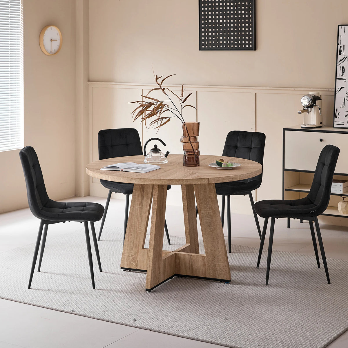 Velvet Dining Chairs – Set of 2, 4 or 6