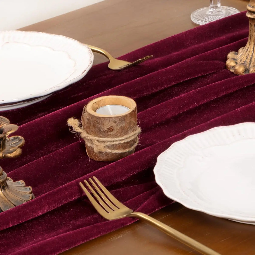 Velvet Christmas Table Runner