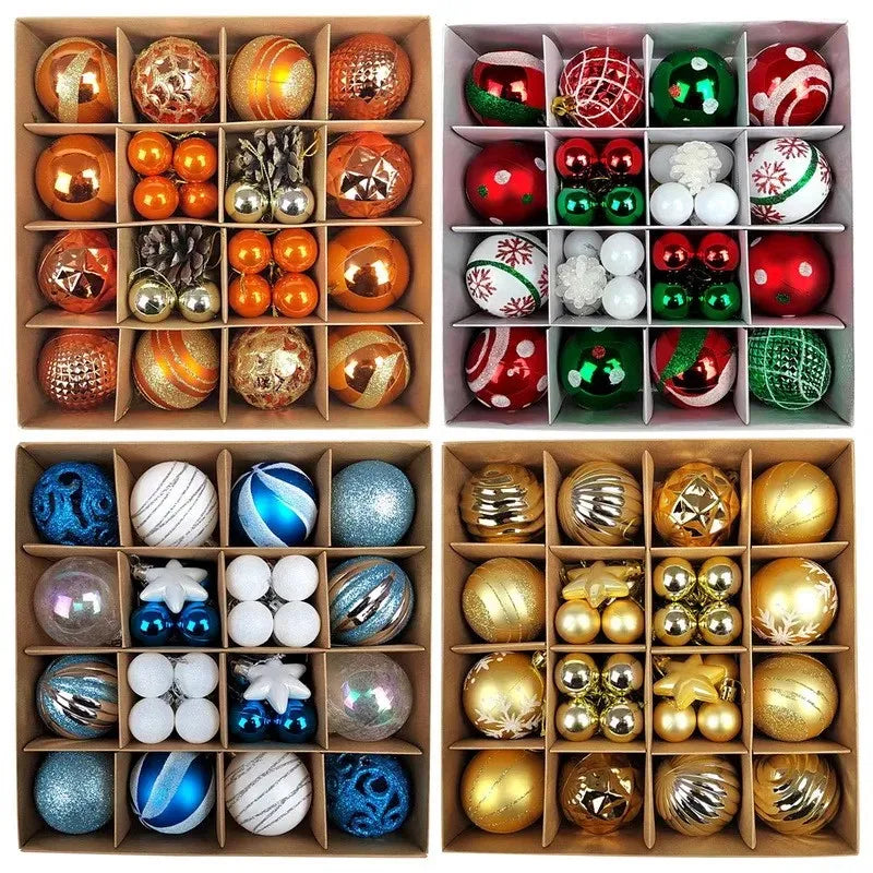 44-Piece Christmas Bauble Set