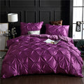 Floral Duvet Cover Set – 2- or 3-Piece Purple