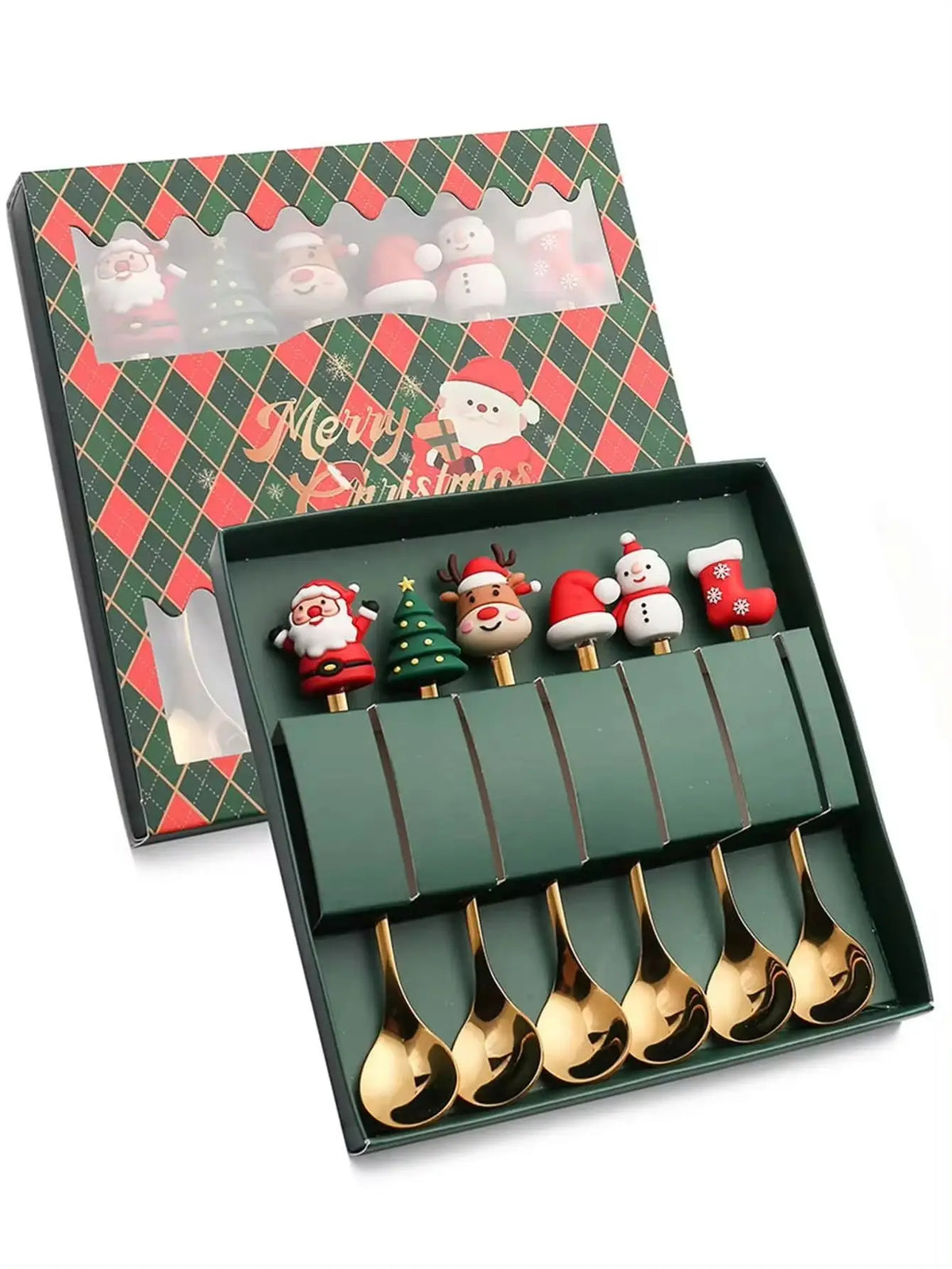 Christmas Fork & Spoon Gift Set