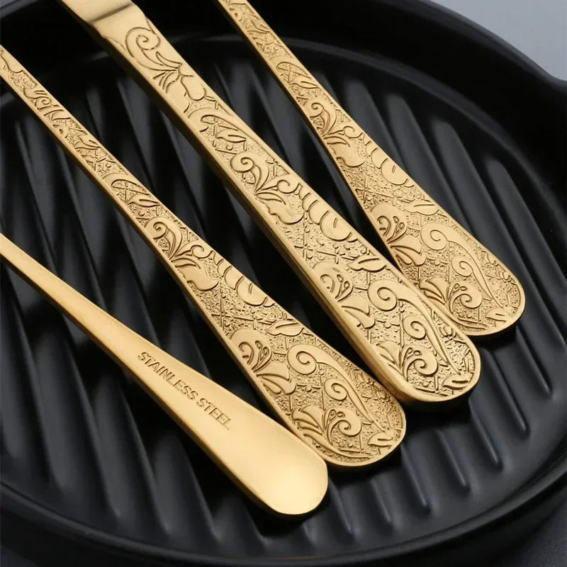24-Piece Stainless Steel Cutlery Set