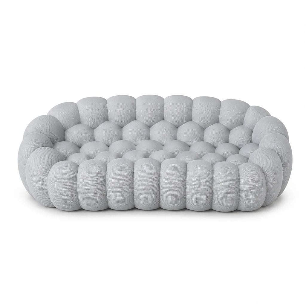 Modular Bubble Sofa – Soft European Lounge Style Grey