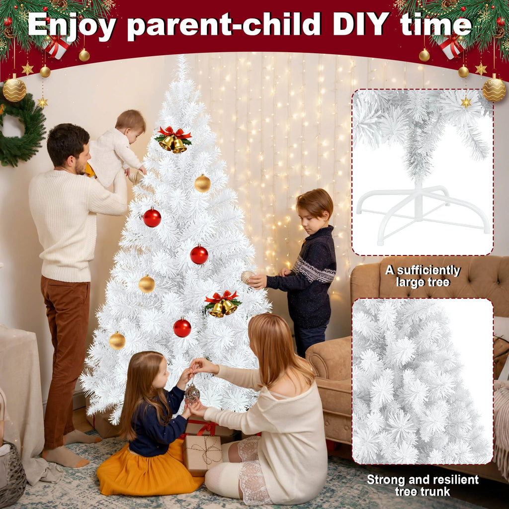 White Artificial Christmas Tree