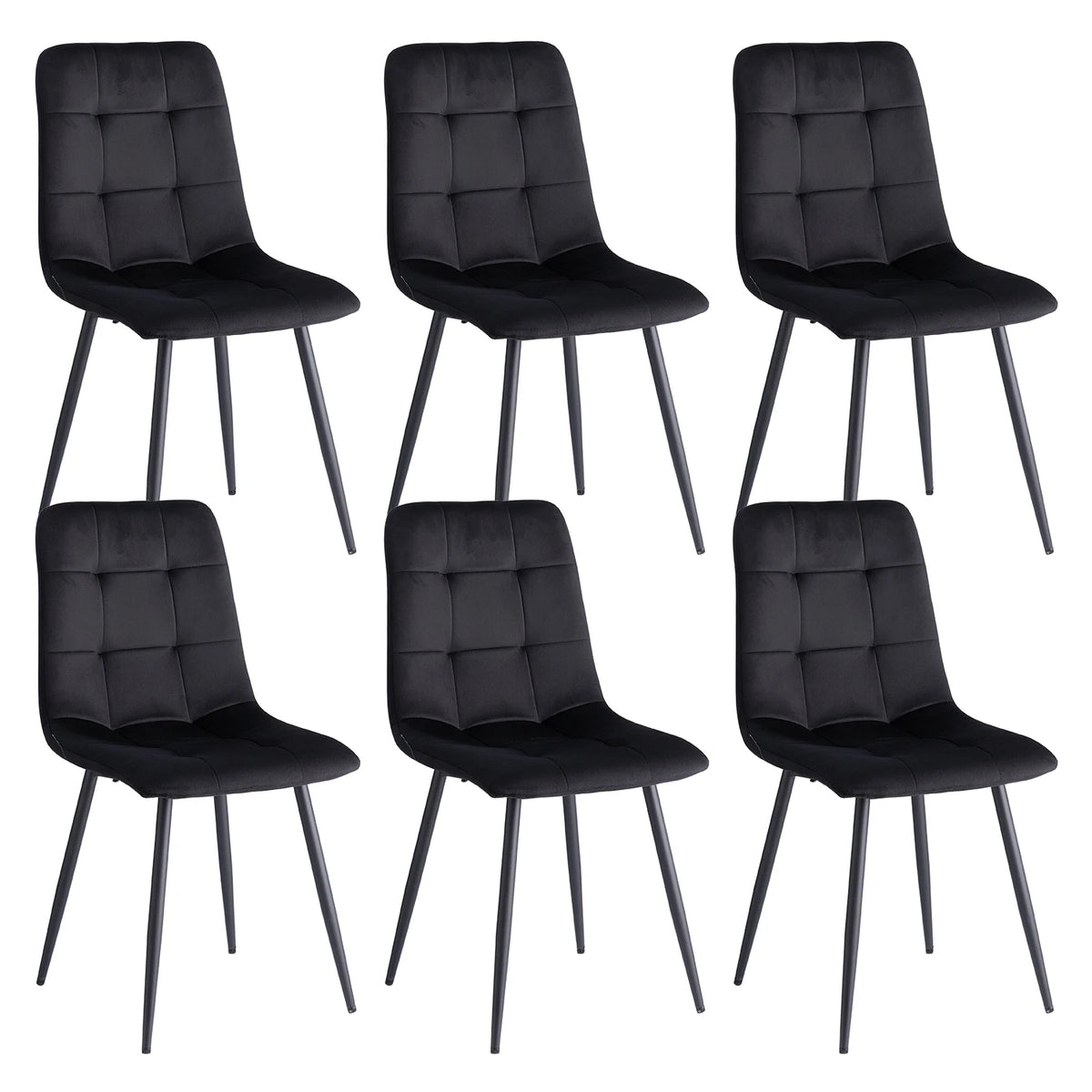 Velvet Dining Chairs – Set of 2, 4 or 6
