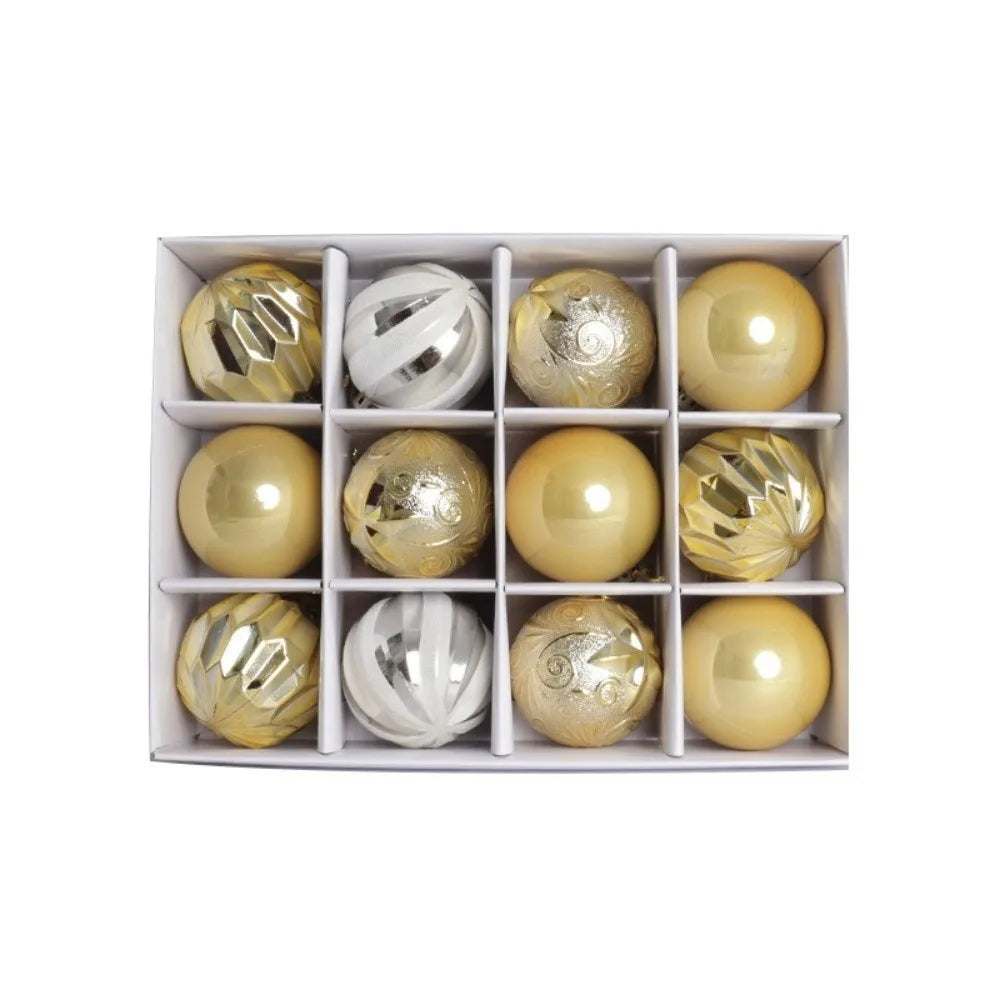Painted Christmas Tree Ornaments