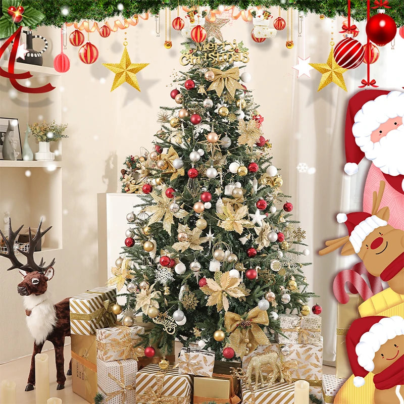 Mini Christmas Bauble Ornament Set