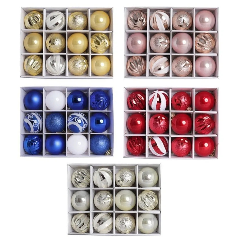 Painted Christmas Tree Ornaments