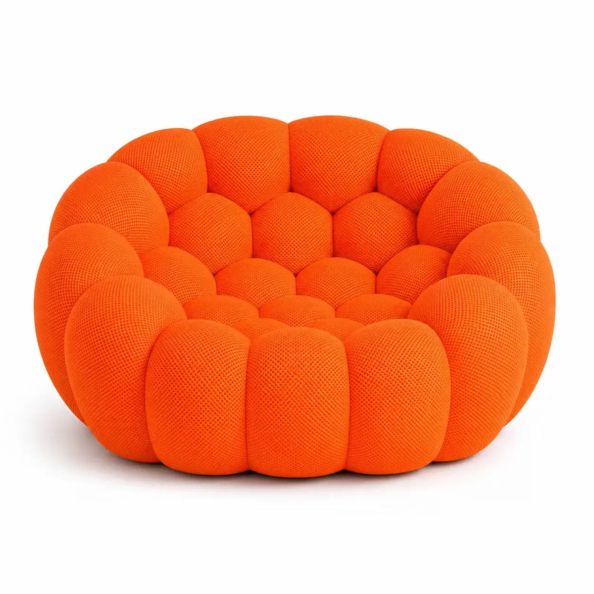 Modular Bubble Sofa Chair – Soft European Lounge Style Orange