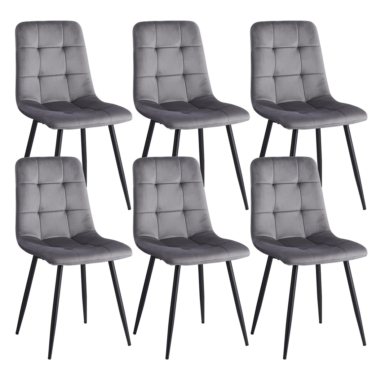 Velvet Dining Chairs – Set of 2, 4 or 6