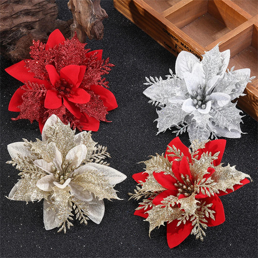 Christmas Flower Tree Ornaments