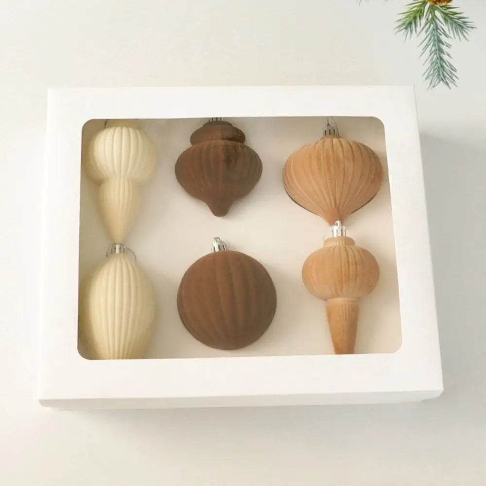 Velvet Christmas Bauble Set