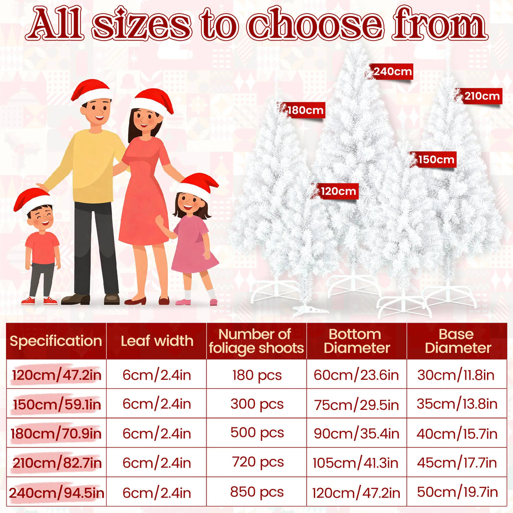 White Artificial Christmas Tree