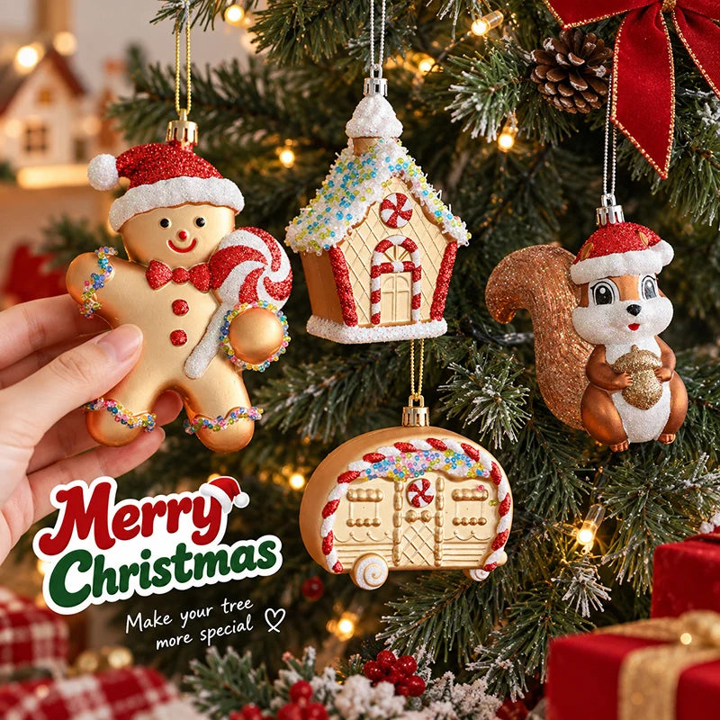 Gingerbread Christmas Tree Ornament